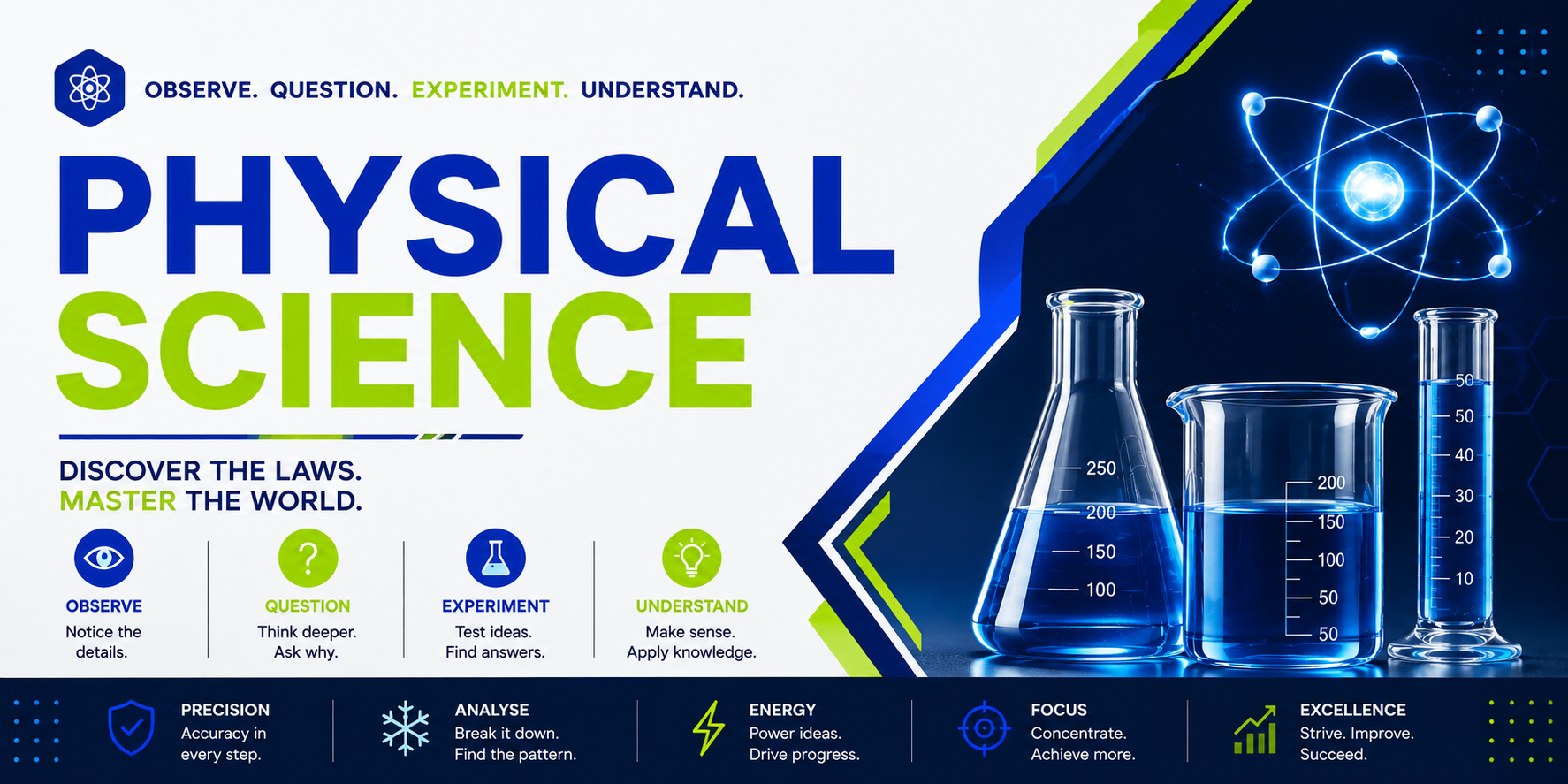 Physical Science: Grade 12 modern tech revision artwork